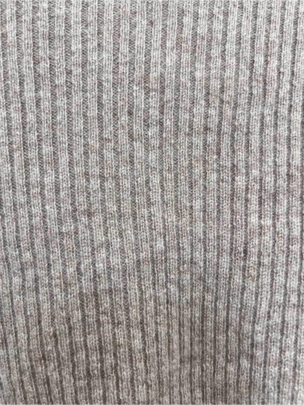 Reformation Brown Cashmere Cropped Turtleneck Sweater Women's Medium - Picture 5 of 8